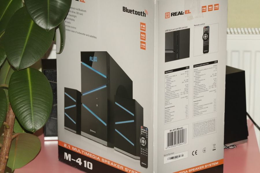 Коробка акустики REAL-EL M-410 REAL-EL M-410