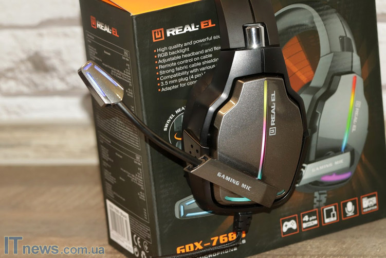 Гарнітура REAL-EL GDX-7680 garnitura-real-el-gdx-7680