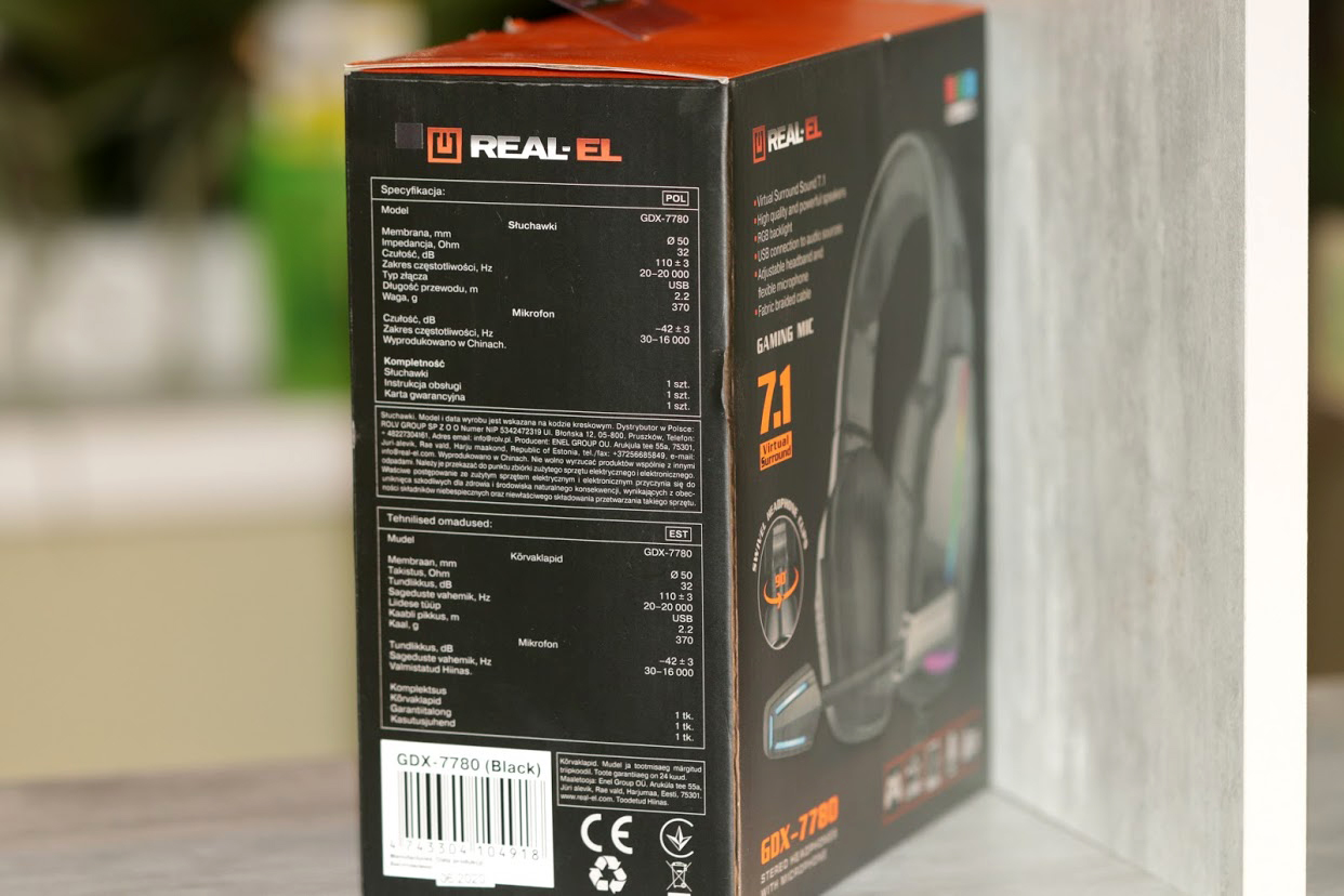 Упаковка ігрової гарнітури REAL-EL GDX-7780 upakovka-igrovoj-garnitury-real-el-gdx-7780