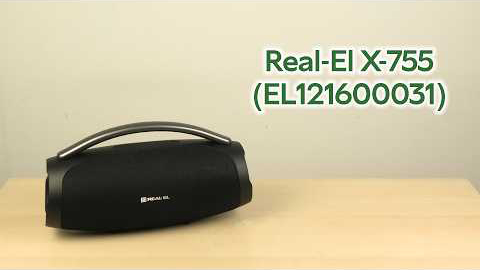 Распаковка Real-El X-755